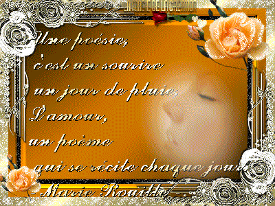 une poésie c'est........ et l'Amour c'est........